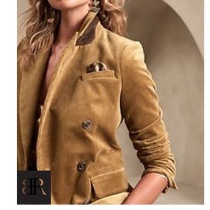 NWT Banana Republic Rivoli Oversized Corduroy Blazer (size 2)